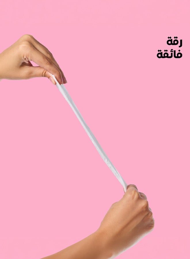 روز فوط روز العضوية الصغيرة | قطن طبيعي 100% | 14 فوطة | حماية مناسبة للنزيف المتوسط - Image 3